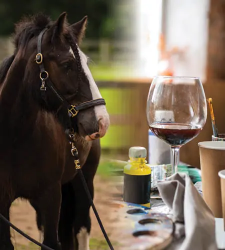 Sip & Paint at The Equestrian Center
