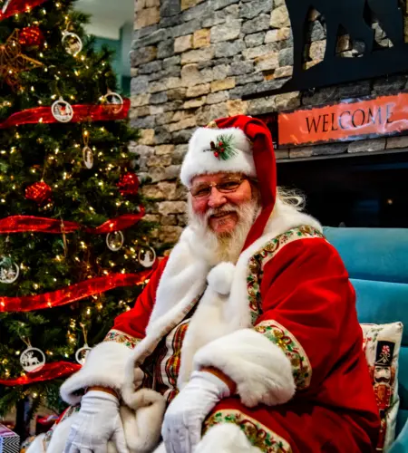 Santa Claus at Brunch with Santa event