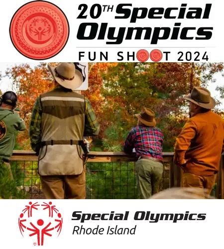 Participants at the Special Olympics Fun Shoot