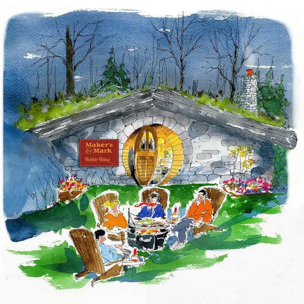 Maker's Mark Hobbit House